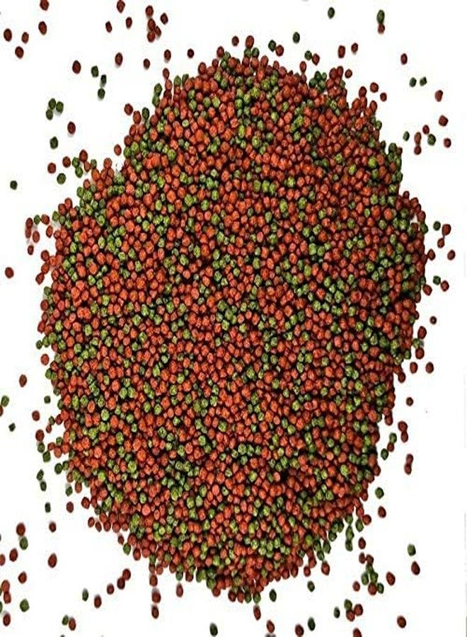 Maalavya Loose Fish/Feed Food Red -Green Color Pellet Small 1.2 MM Fish Aquarium Food 3KG - Image 2